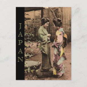 Postal Japón vintage