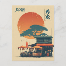 Postal Japón vintage