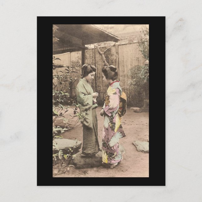 Postal Japón vintage (Anverso)