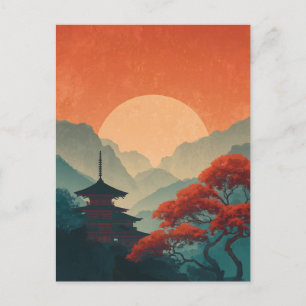 Postal Japón vintage