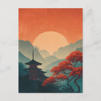 Postal Japón vintage