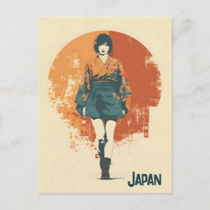 Postal Japón vintage