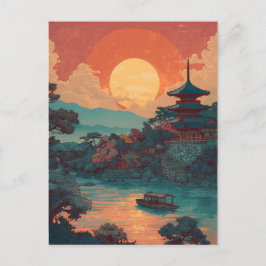 Postal Japón vintage