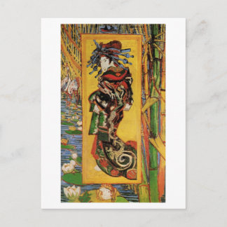 Postal Japonaiserie, Oiran (Cortesía del Bella Artes Van