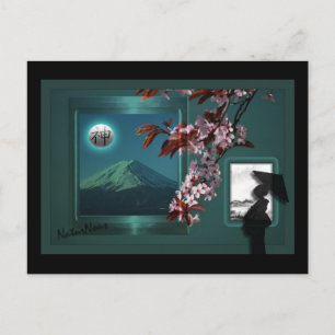 Postal japonesa postale carta