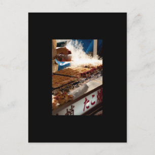 Postal japonesa sobre la comida