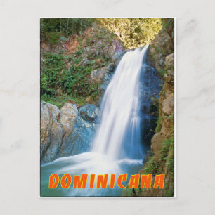 Postal Jarabacoa Falls Dominicana