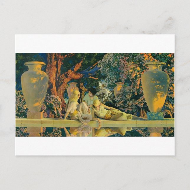 Postal Jardín (Anverso)