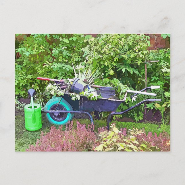 POSTAL JARDÍN (Anverso)