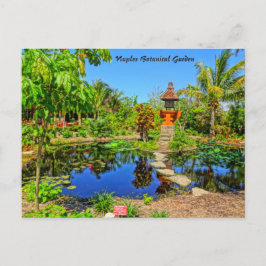Postal Jardín Asiático - Nápoles Jardín Botánico de Nápol