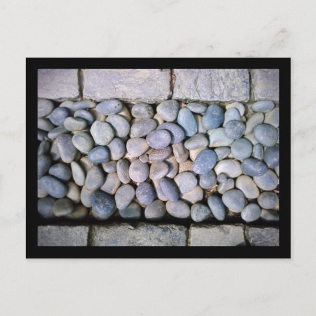 Postal jardín botánico chicago :: camino de roca (Anverso)