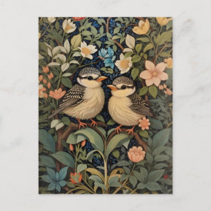 Postal Jardín Botánico de Dos Aves Infantiles Cutas