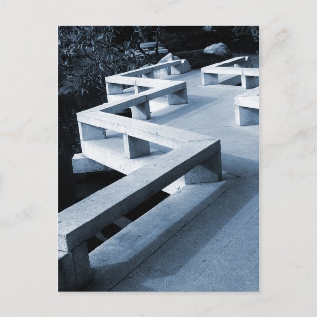 Postal Jardín de amistad chino (Anverso)