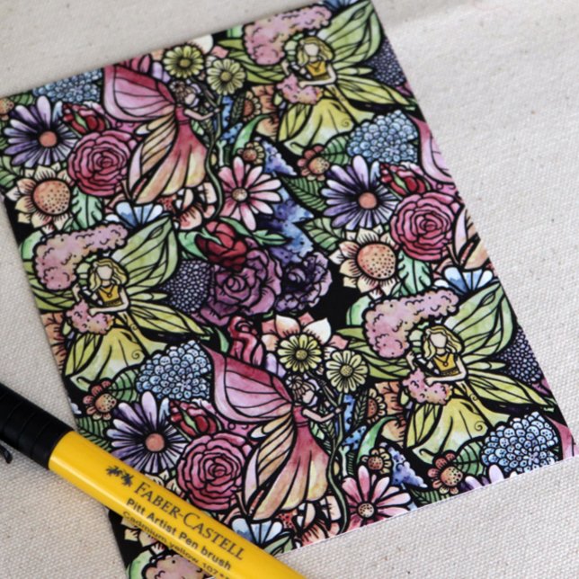 Postal Jardín de hadas Jardines de flores Flower Gardens  (Subido por el creador)