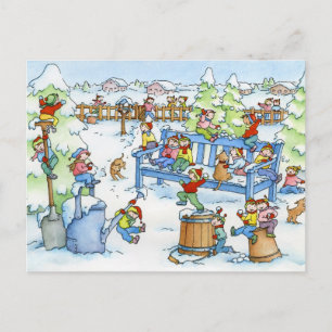 Postal "Jardín de Invierno"