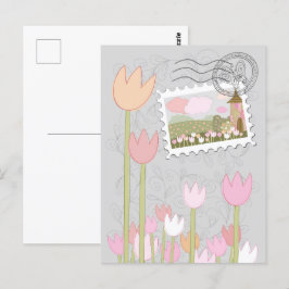 Postal Jardín de la Aldea Mágica