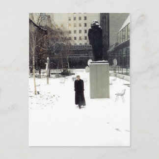 Postal Jardín de la escultura de MoMA: