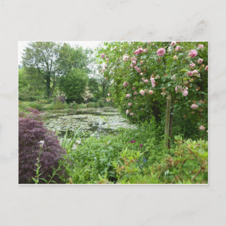 Postal Jardín de Monet
