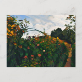 Postal Jardín de Monet en Francia