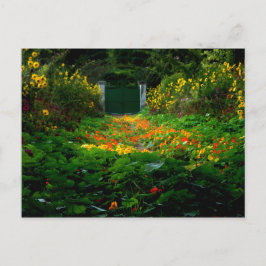 Postal Jardín de Monet, Giverny, Francia en otoño