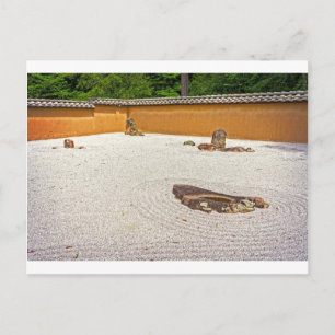 Postal Jardín de rock japonés