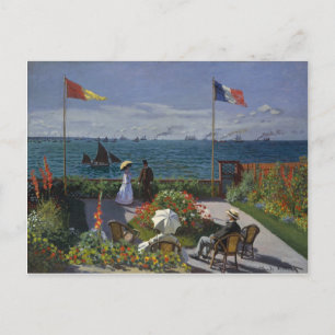 Postal Jardín de Sainte-Adresse (1867)