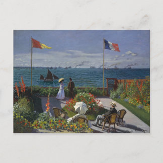 Postal Jardín de Sainte-Adresse (1867)