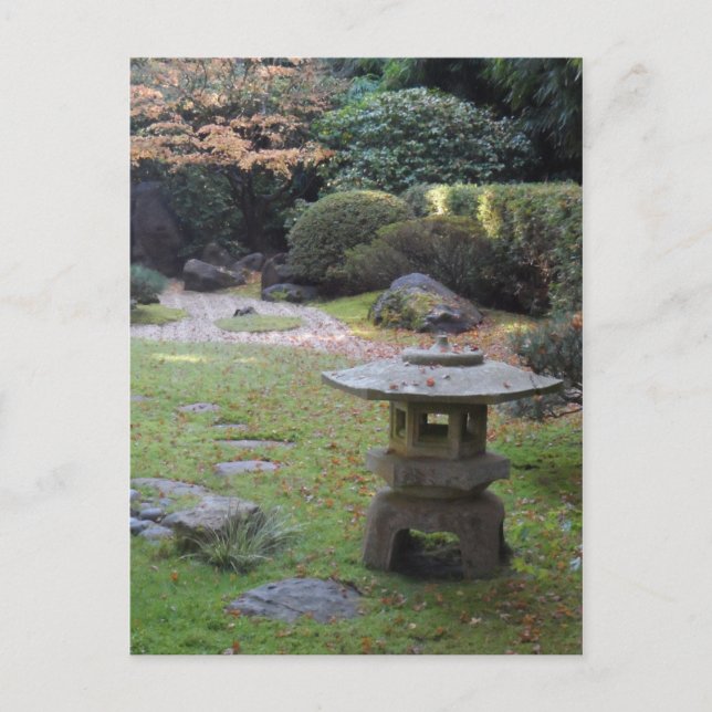 Postal Jardín de té japonés - San Francisco (Anverso)