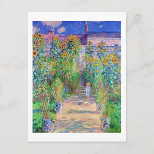 Postal Jardín del artista, Monet