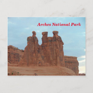 Postal Jardín del diablo - Parque Nacional Arches