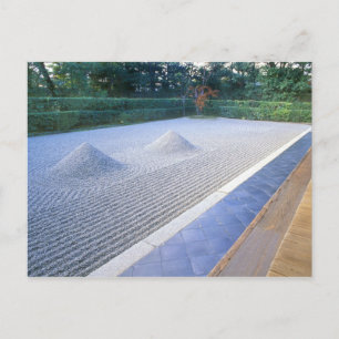 Postal Jardín del templo Daisen-in, Daitokuji, Kyoto, Jap