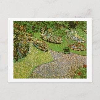 Postal Jardín en Auvers (F814) Bella Artes Van Gogh