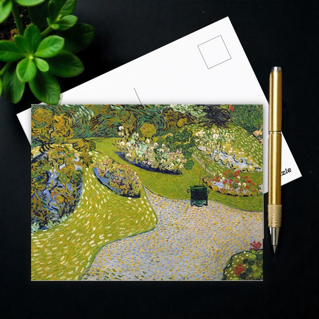 Postal Jardín en Auvers, Vincent van Gogh (Subido por el creador)
