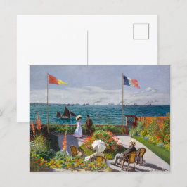 Postal Jardín en Sainte-Adresse | Claude Monet |