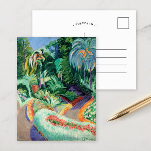 Postal Jardín Francisco Iturrino