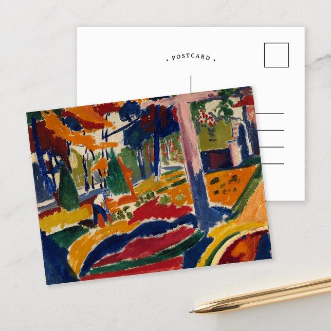 Postal Jardín | Henry Lyman SaŪen (Subido por el creador)