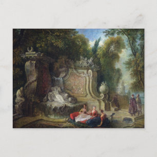 Postal Jardín Oriental