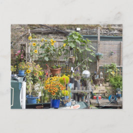 Postal Jardín por el Canal de Rochdale