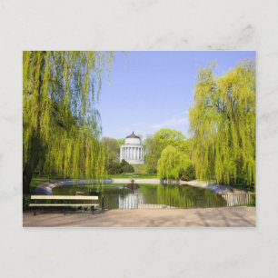 Postal Jardín sajón en Varsovia