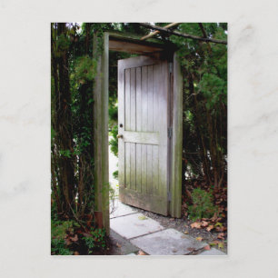 Postal Jardín secreto 1