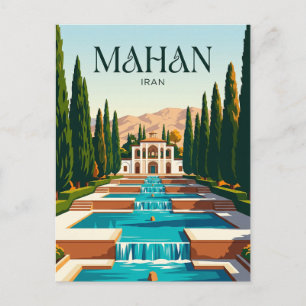 Postal Jardín Shazdeh Irán