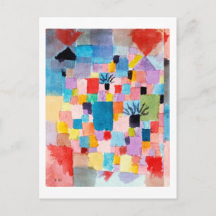 Postal Jardín Tunecino, Klee