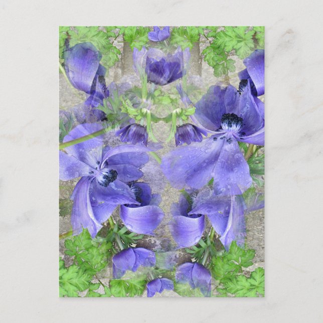 Postal Jardín urbano moderno (Anverso)