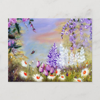 Postal Jardín Victoriano - Postcard