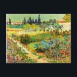 Postal Jardín Vincent Van Gogh en Arles<br><div class="desc">Jardín Vincent Van Gogh en la postal Arles</div>