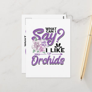 Postal Jardinería de orquídeas