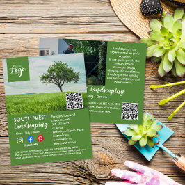 Postal jardinería paisajista cirujano de árboles arborist