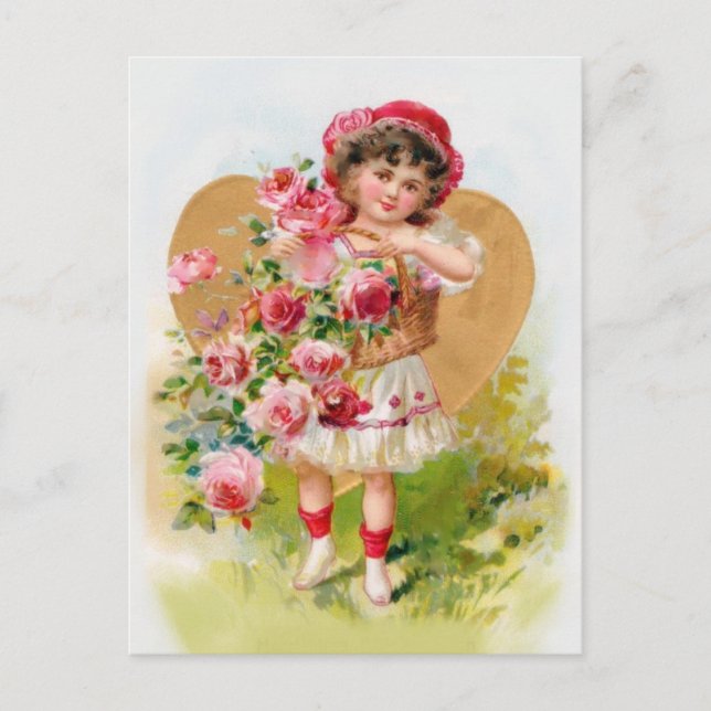 Postal jardinero pequeño (Anverso)