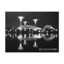 Jardines a orillas del Bay Postcard