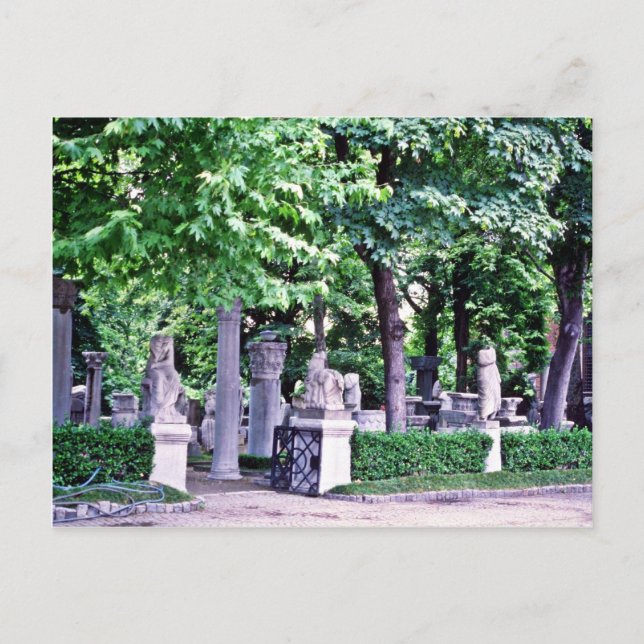 Postal Jardines arqueológicos de Estambul (Anverso)